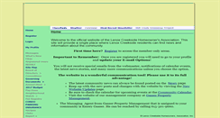 Desktop Screenshot of lenoxcreekside.hoaspace.com