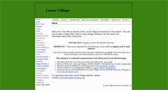 Desktop Screenshot of lenoxvillage.hoaspace.com