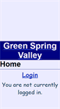 Mobile Screenshot of greenspringvalley.hoaspace.com