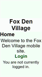 Mobile Screenshot of foxdenvillage.hoaspace.com