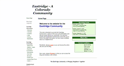 Desktop Screenshot of eastridgeco.hoaspace.com