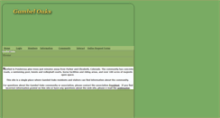 Desktop Screenshot of gambeloaks.hoaspace.com
